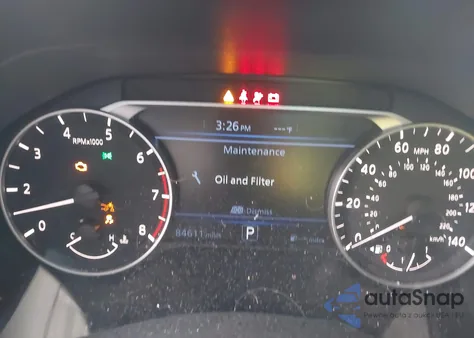 2022 Nissan Altima Sr Fwd из США, поврежденный, VIN 1N4BL4CV5NN345717